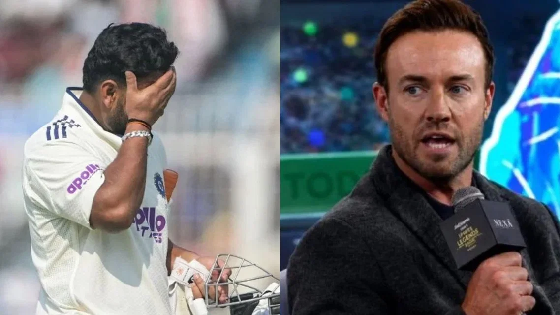 Rishabh Pant and AB de Villiers - (Source: AFP/X)