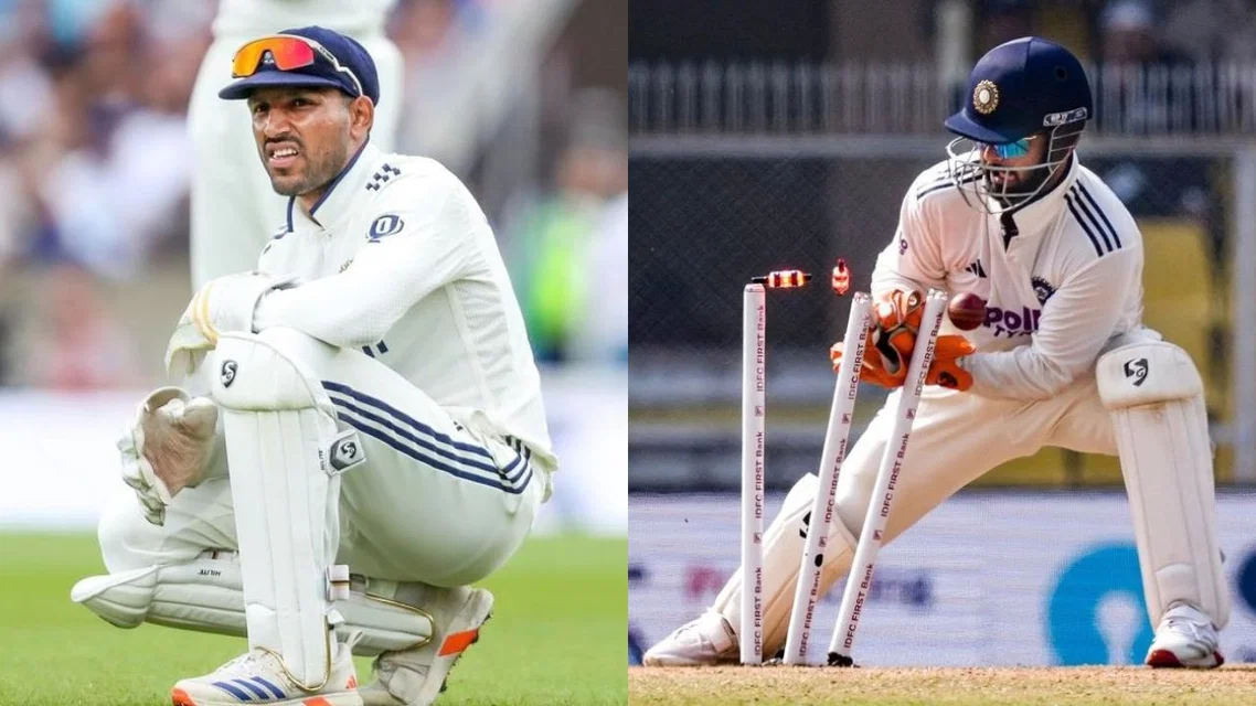 Dhruv Jurel and Rishabh Pant [Source: AP]