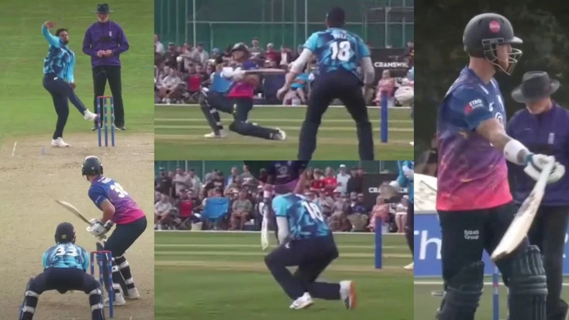 Kuldeep Yadav and Ben Stokes [Source: X.com]