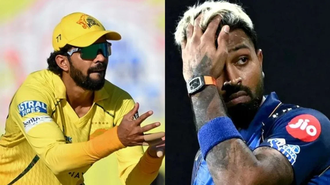 Ruturaj Gaikwad and Hardik Pandya [Source: AFP]