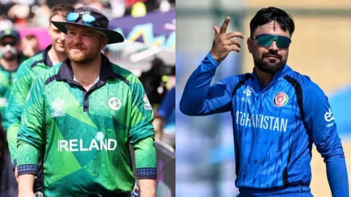 Ireland vs Afghanistan match to take place on August 5 [Source: AFP]