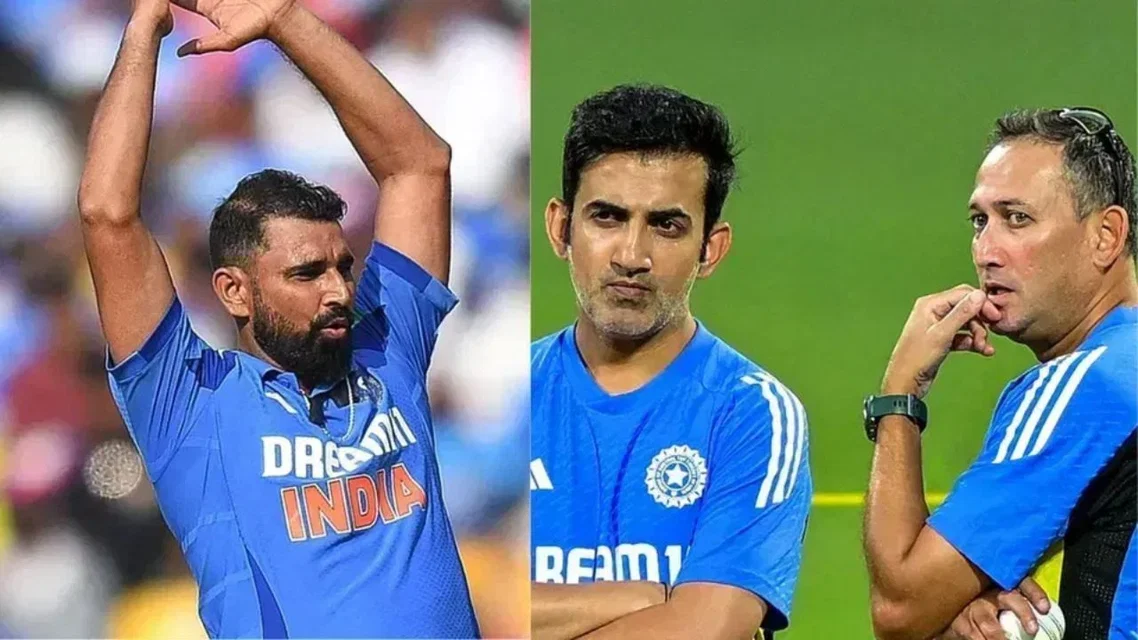 Mohammed Shami Snubs Gautam Gambhir [Source: AFP]