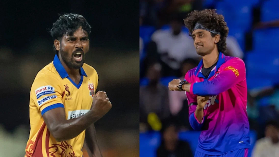 P Bhuvaneswaran and Sai Kishore [Source: TNPL]