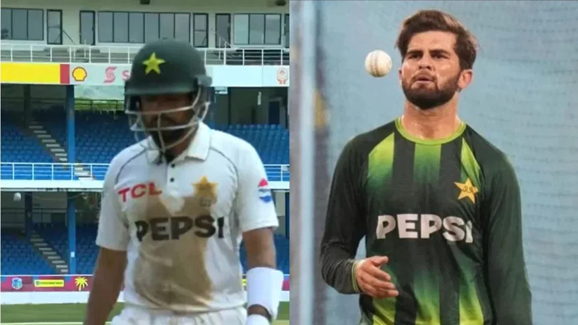 Babar Azam and Shaheen Afridi [Source: X, AP]