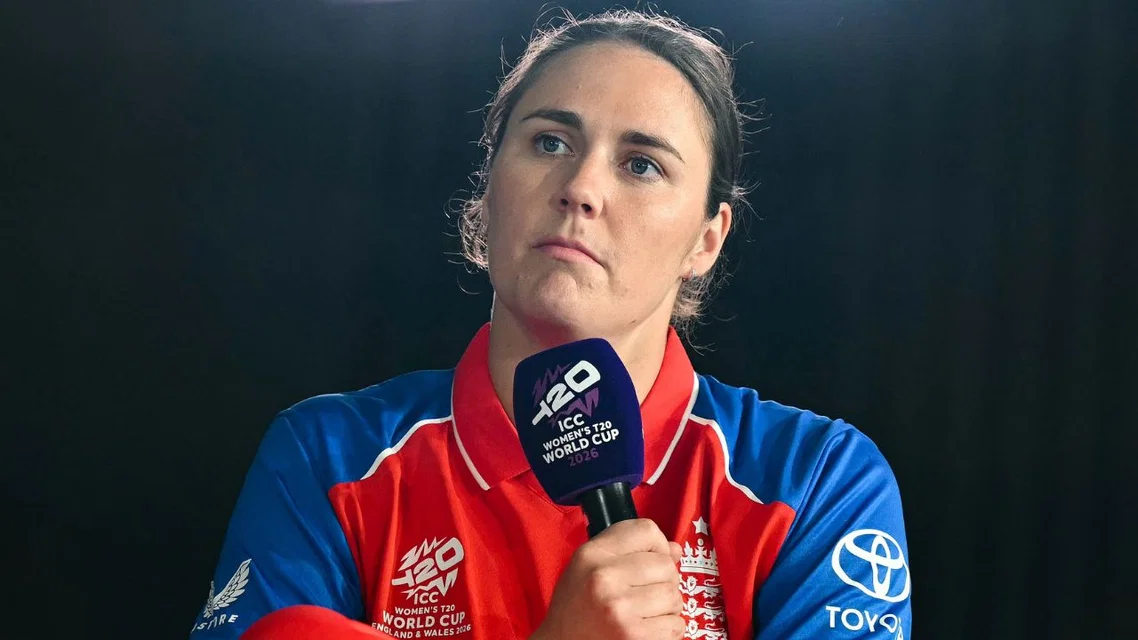 Nat Sciver-Brunt in captains' meet ahead of Women's T20 World Cup 2026 (Source: AFP Photos)