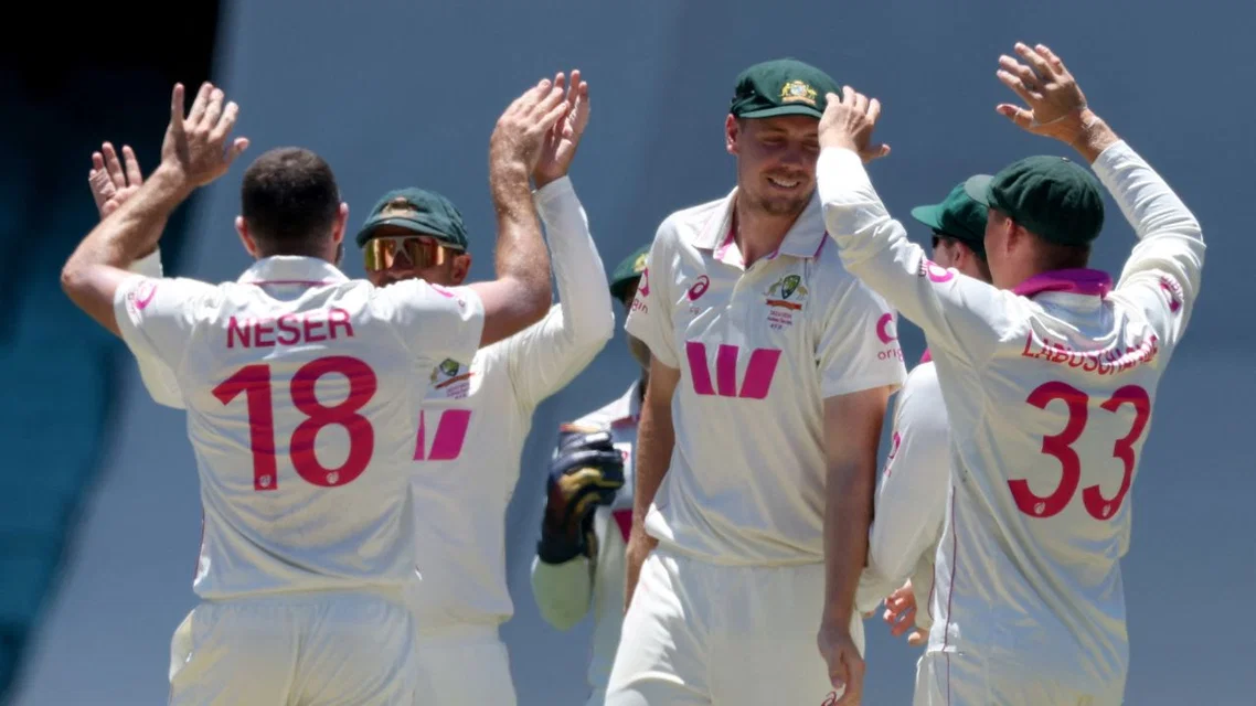 Australian team during the SCG Test in Ashes 2025/26 | PC- AFP