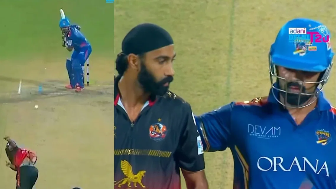 Sarthak Ranjan with Simarjeet Singh in DPL (Source: delhipremierleaguet20/Instagram)