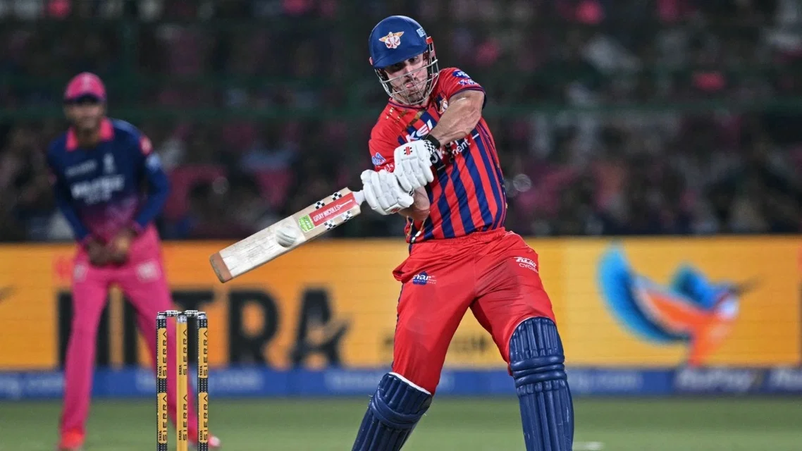 Mitchell Marsh has made a sharp rise as a T20 batter. Image Credits: AFP