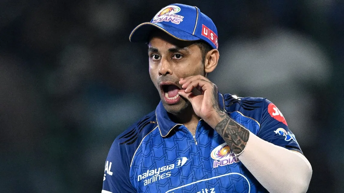 Suryakumar Yadav Out Of Mumbai Indians [Source: AFP]