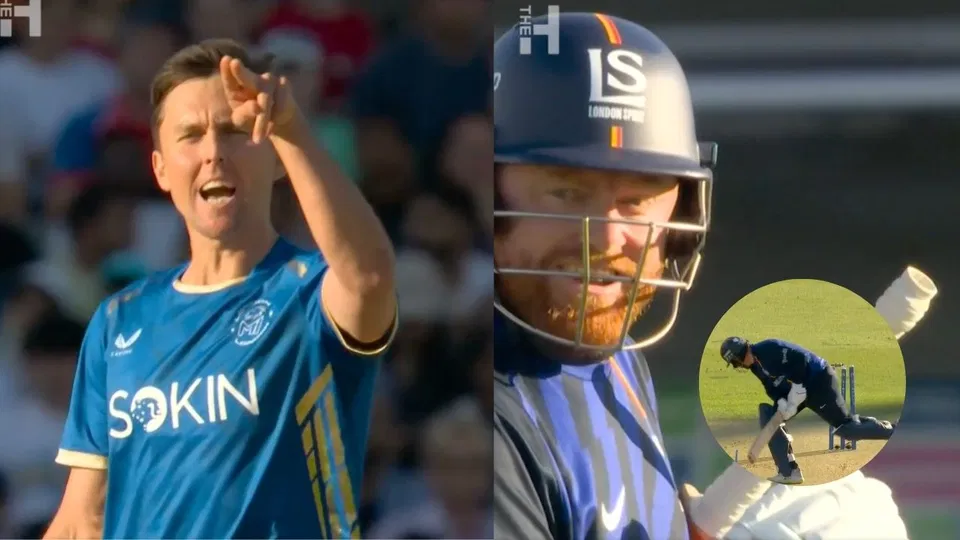Trent Boult Sparks Heated Reaction At Jonny Bairstow After Trademark Yorker