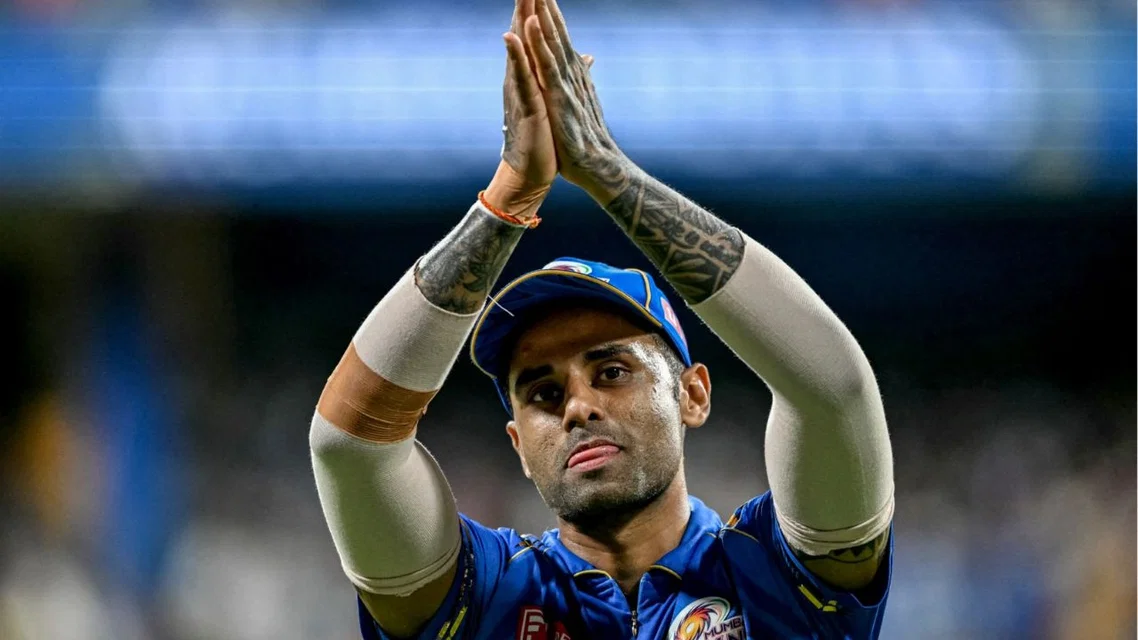 Suryakumar Yadav - (Source: AFP)