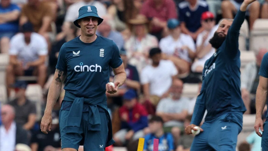 Flintoff was appointed England Lions head coach in 2024 [Source: AFP]
