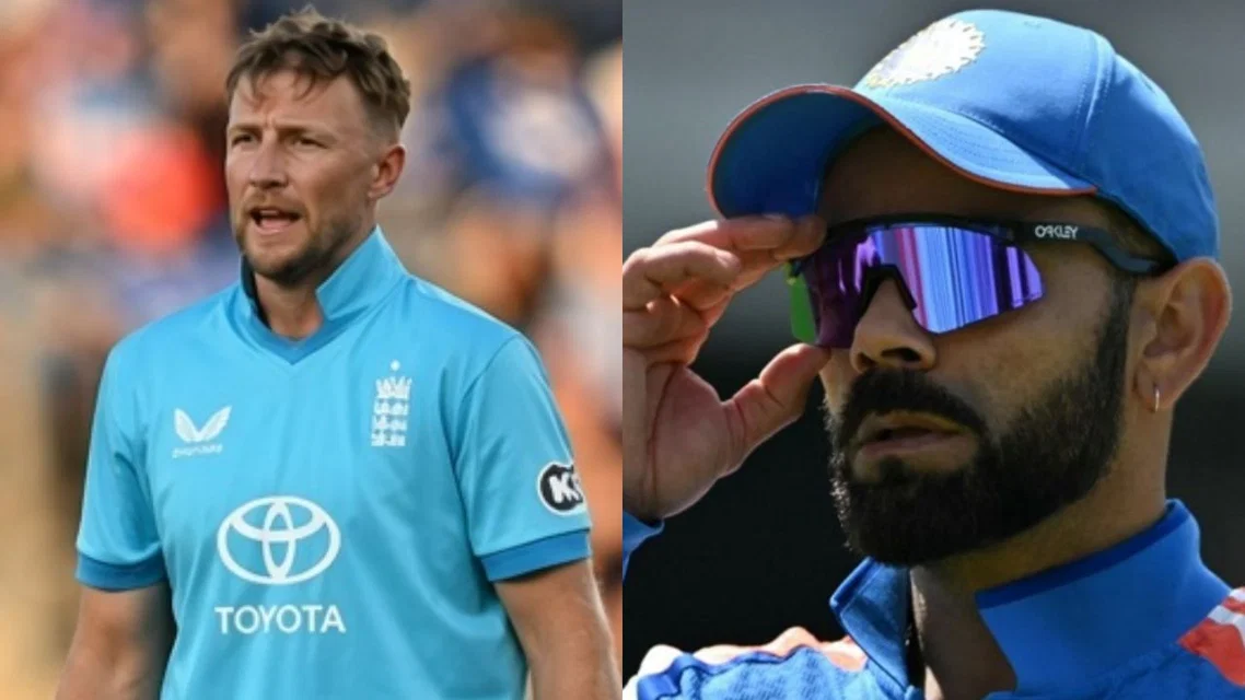 Joe Root and Virat Kohli [Source: AFP]