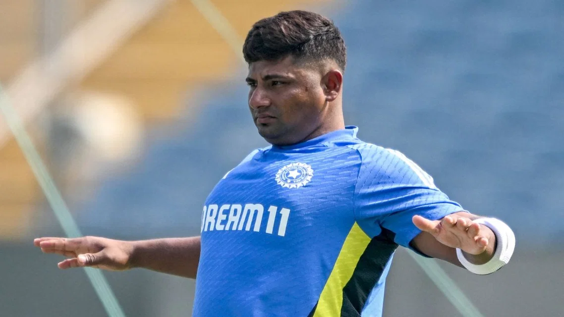Sarfaraz Khan - (Source: AFP)
