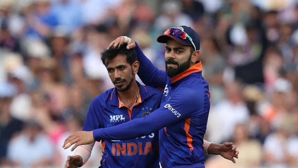 Chahal continues to perform in English domestic circuit [Source: AFP]
