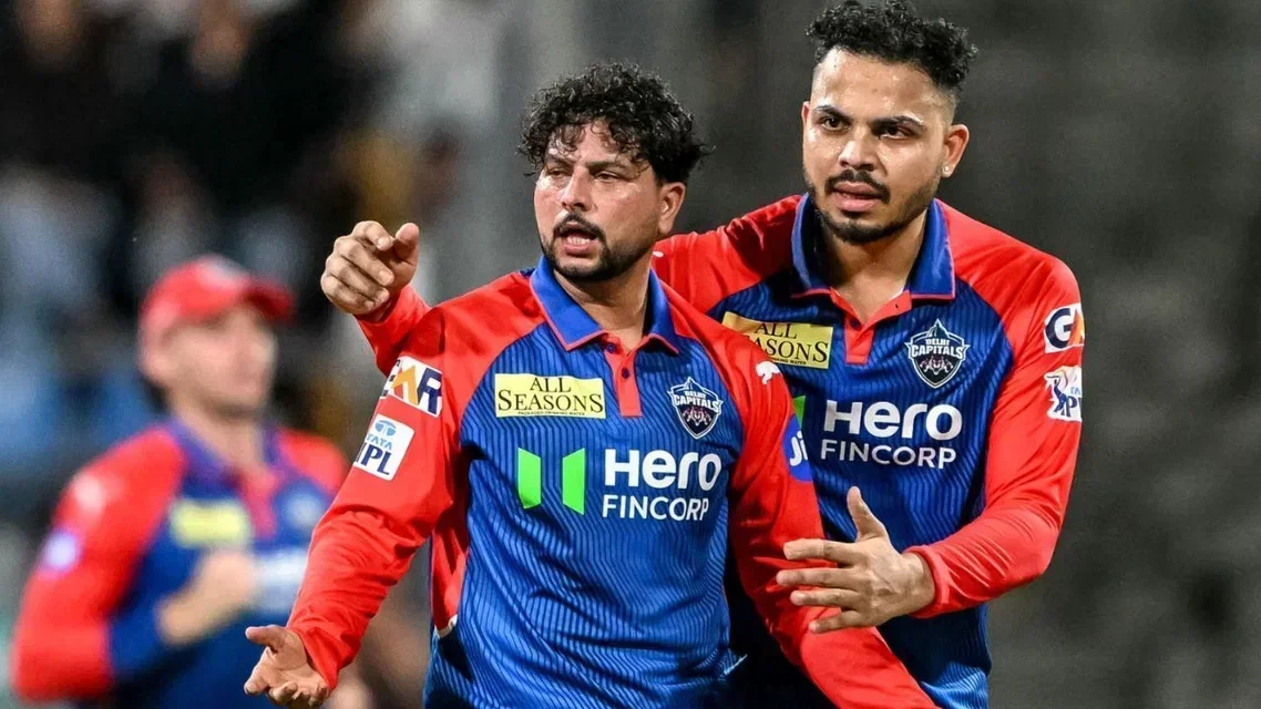 Ashutosh Sharma and Kuldeep Yadav - (Source: AFP)