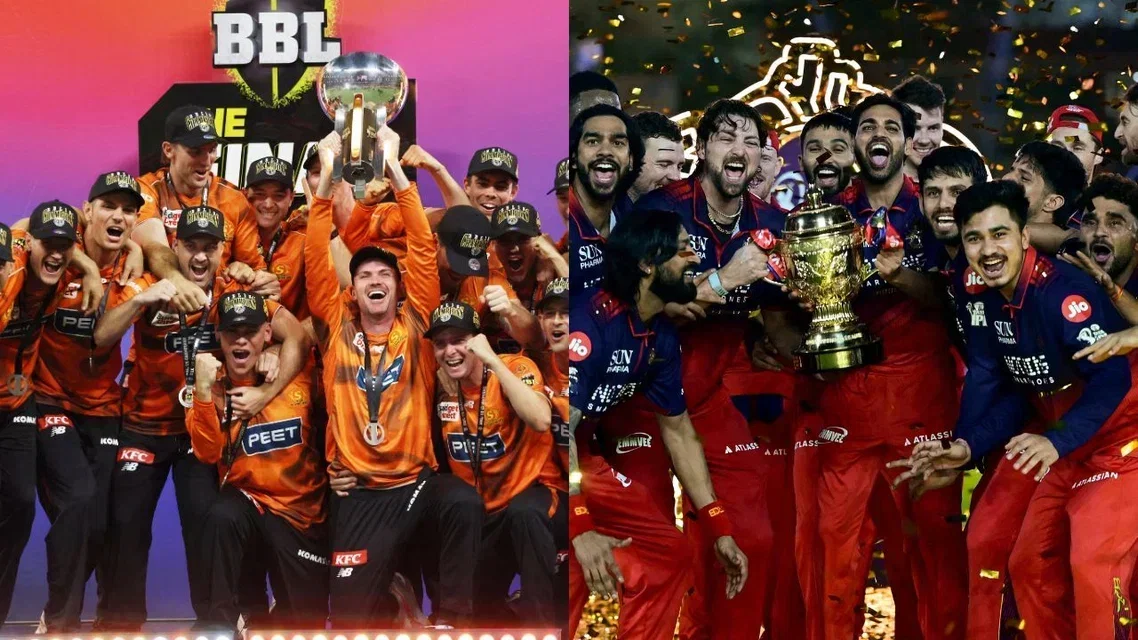 BBL & IPL defending champions, Perth Scorchers & RCB | PC- AFP