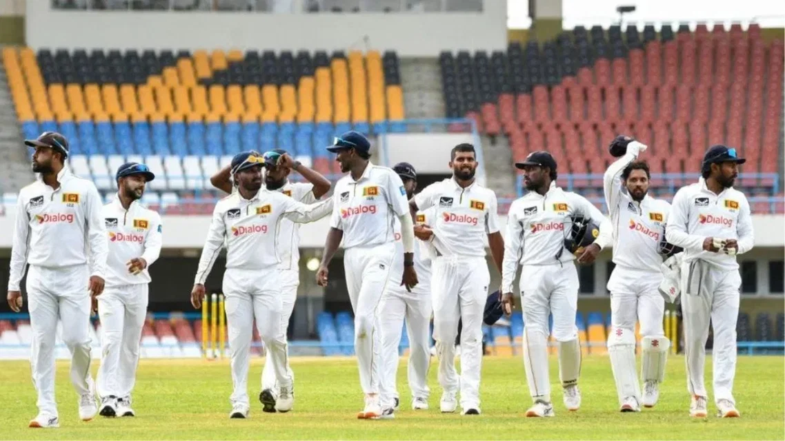 Sri Lanka team [Source: AFP]