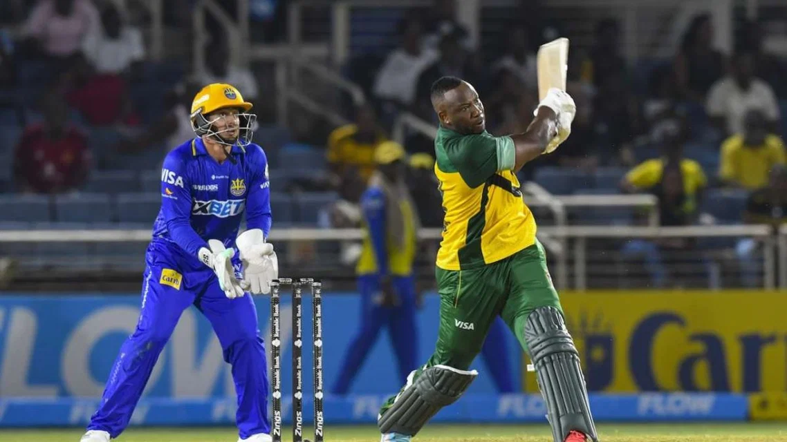 Andre Russell plays for Jamaica Kingsmen in CPL 2026 | PC- X.com
