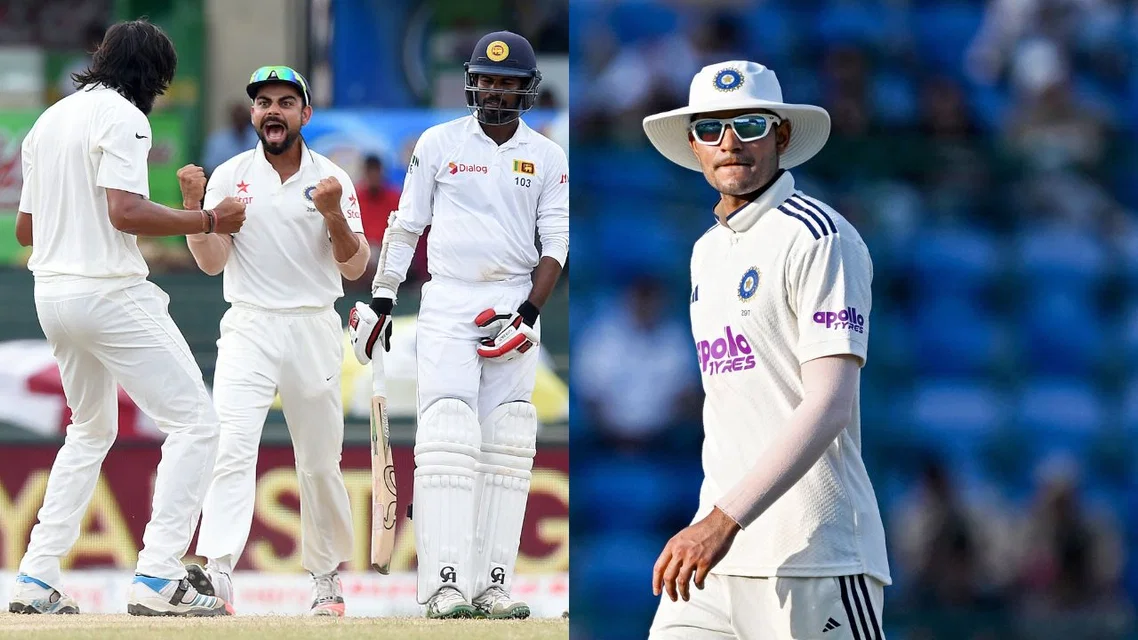 Can Shubman Gill match Virat Kohli's standards in SL? [Source: AFP]