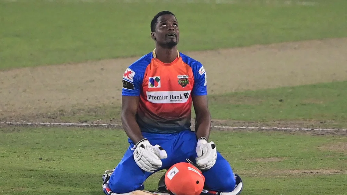Andre Fletcher during Bangladesh Premier League (Source: AFP Photos)