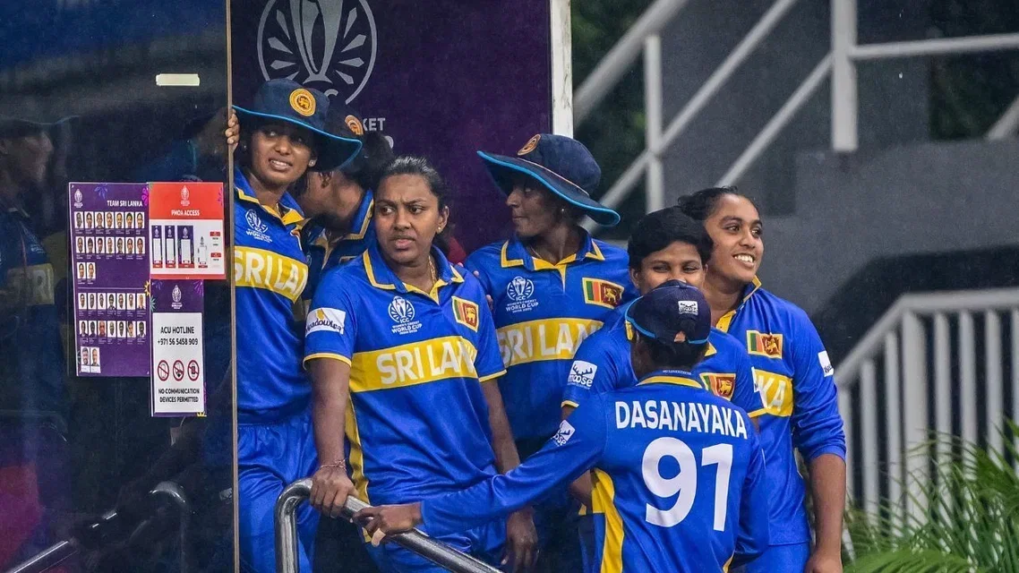 Sri Lanka Women Players (Source: AFP Photos)
