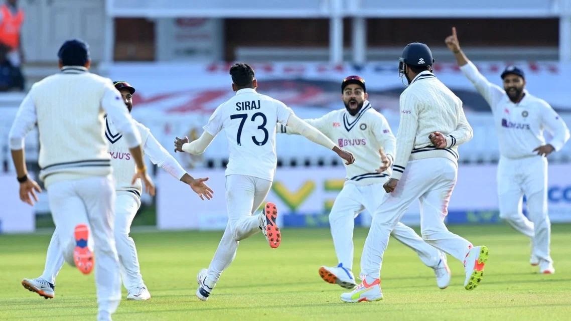 India won their last Independence Day Test match under Kohli [Source: AFP]
