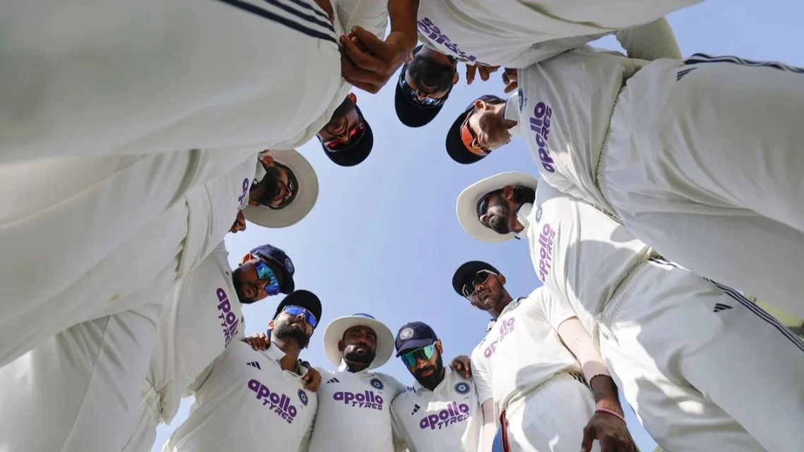 The Indian cricket team [Source: BCCI]