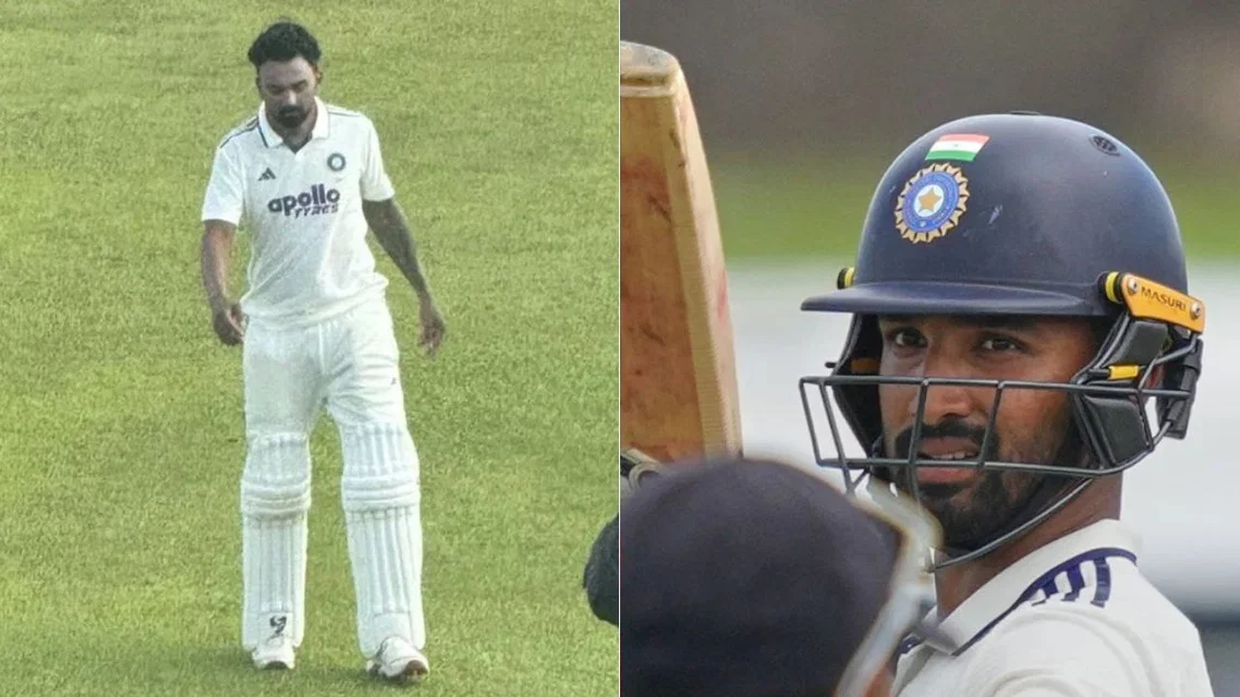 KL Rahul and Devdutt Padikkal [Source: X, AFP]