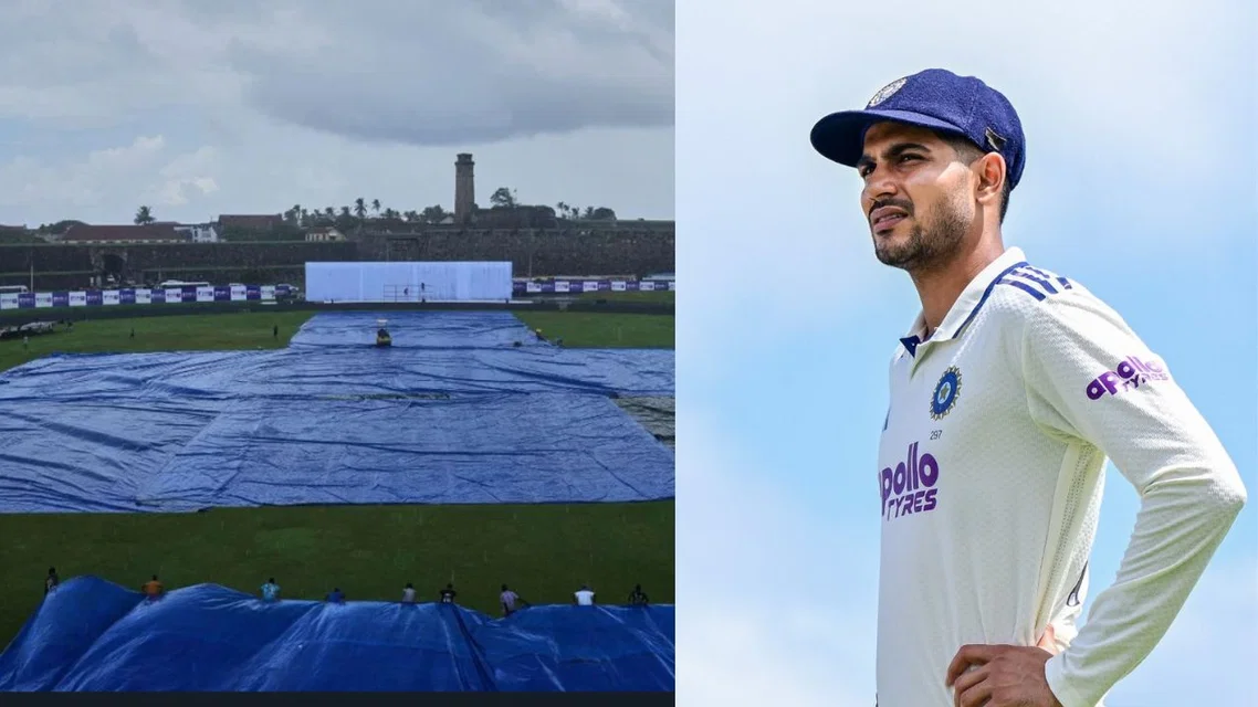&nbsp; Rain has been predicted for the remainder of the days in the IND Vs SL Test [Source: AP, AFP]
