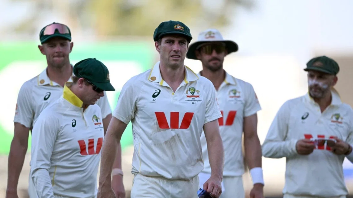 Australia lost the first Test vs Bangladesh [Source: AFP]
