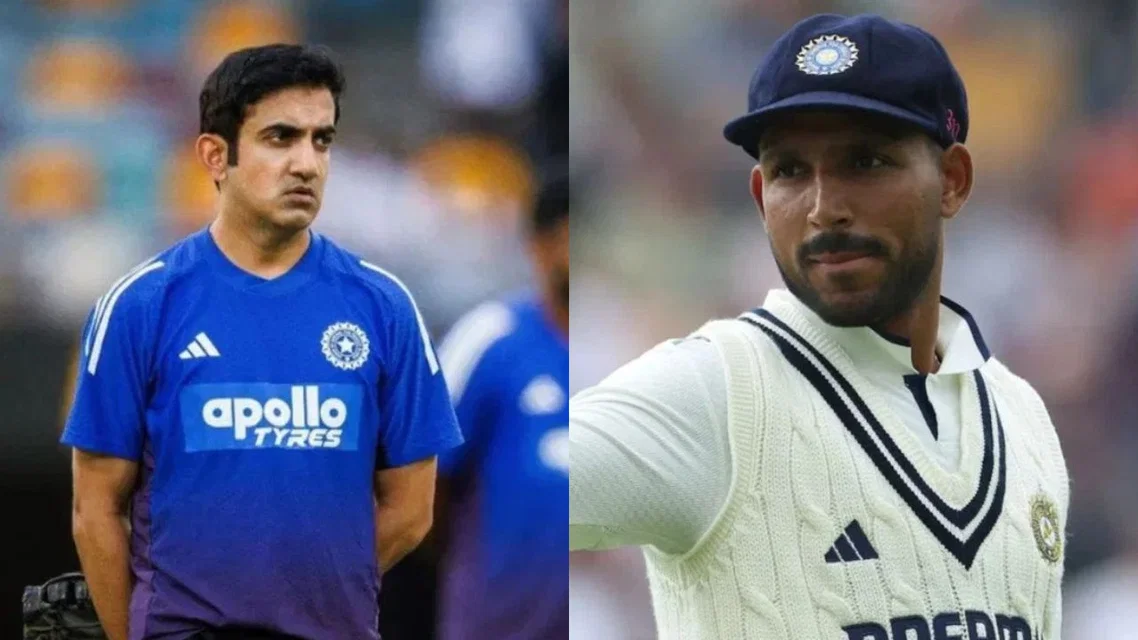Gautam Gambhir and Dhruv Jurel [Source: AFP]