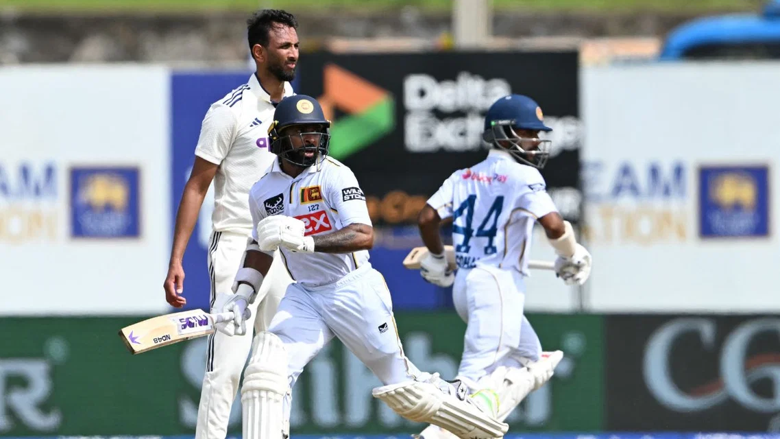 Niroshan Dickwella and Sonal Dinusha scripted history in Galle [Source: AFP]