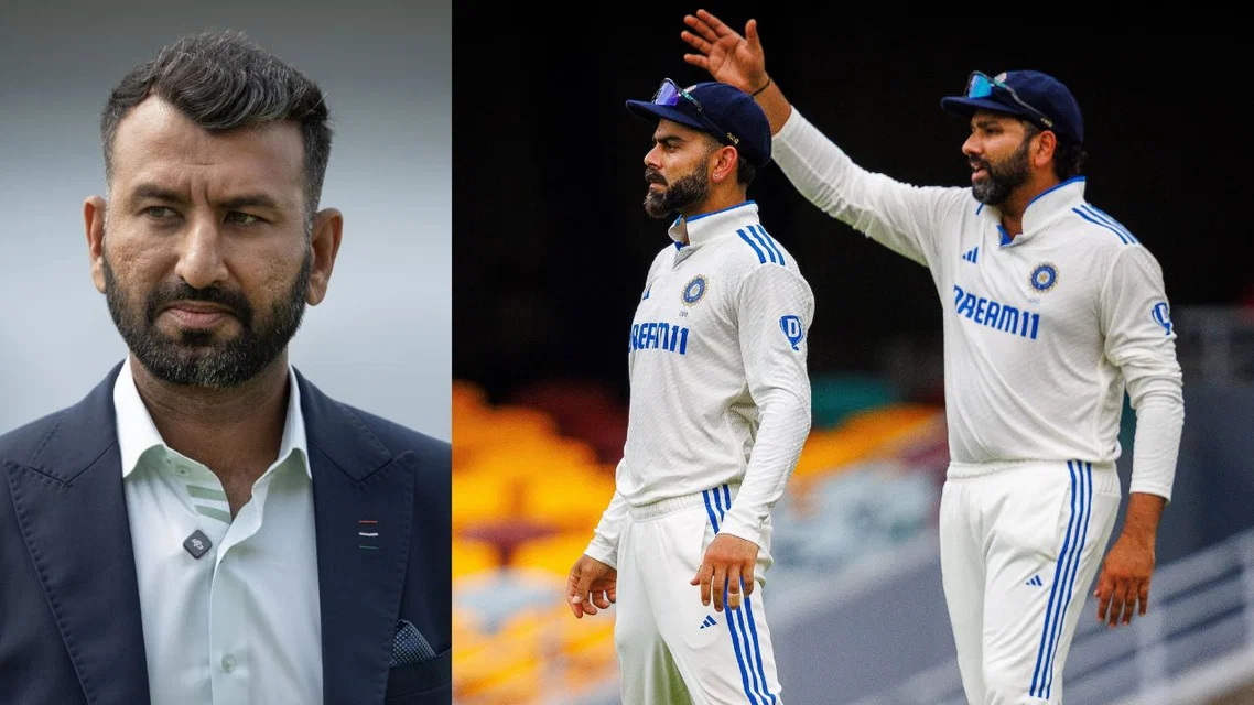 Cheteshwar Pujara blind ranks current Test batters | PC- AFP/X.com