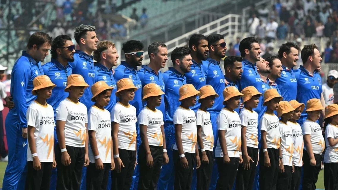 The Italy Cricket team [Source: AFP]