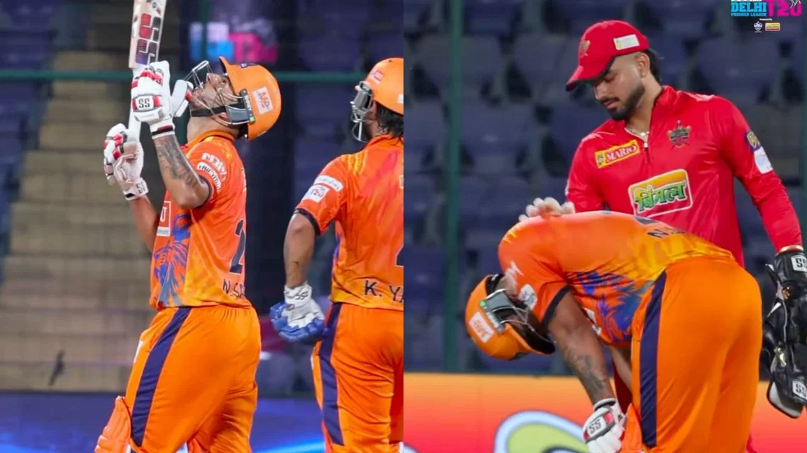 Nitish Rana in DPL (Source: @DelhiPLT20/X)
