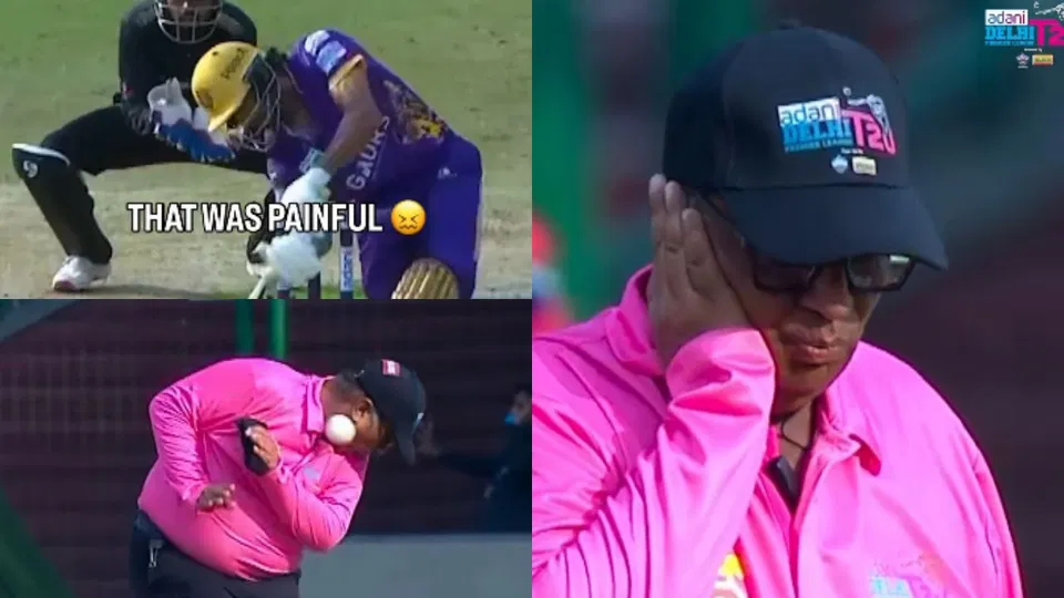 Umpire hit in DPL 2026 news
