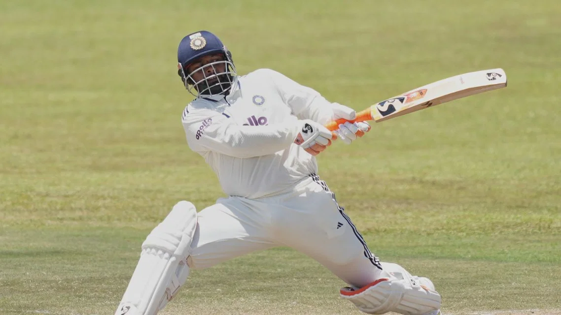 Rishabh Pant during IND vs SL Test (Source: AP Photos)