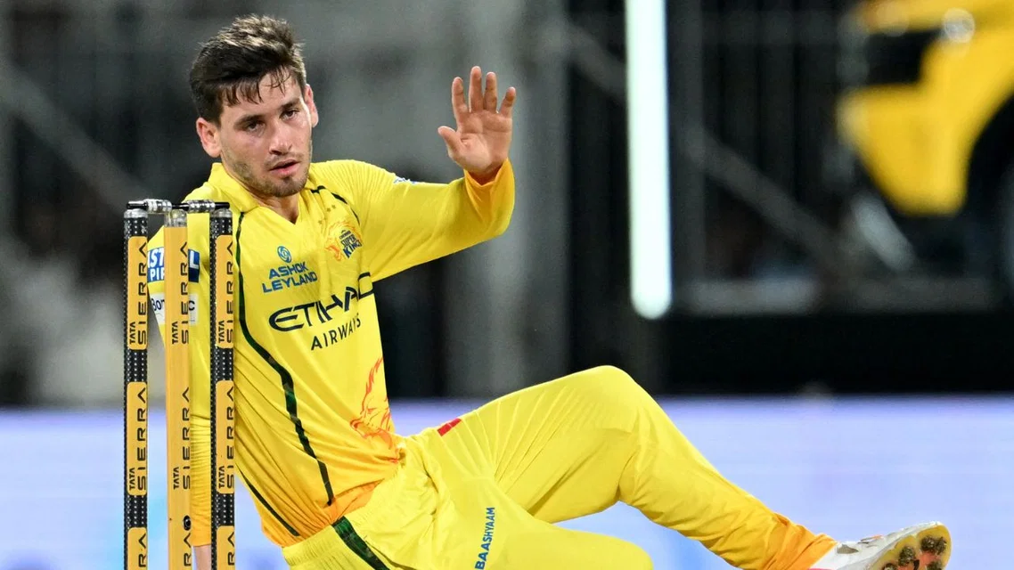 Noor Ahmad plays for CSK in the IPL | Source- AFP