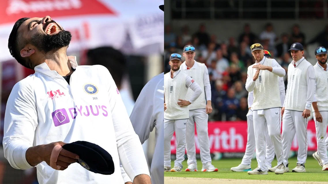 Virat Kohli laughs as Joe Root out of Indian veteran's perfect Test batter. Image Credits: AFP