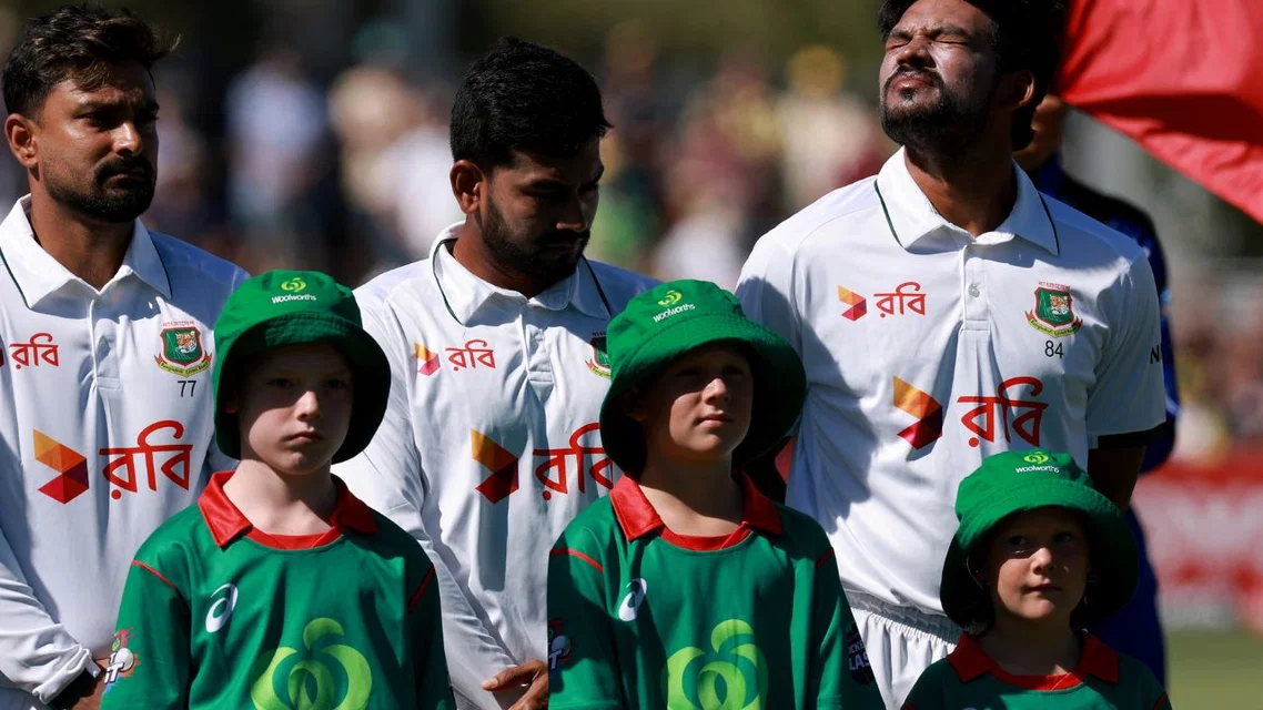 Bangladesh players vs Australia in 2nd Test (Source: AFP)