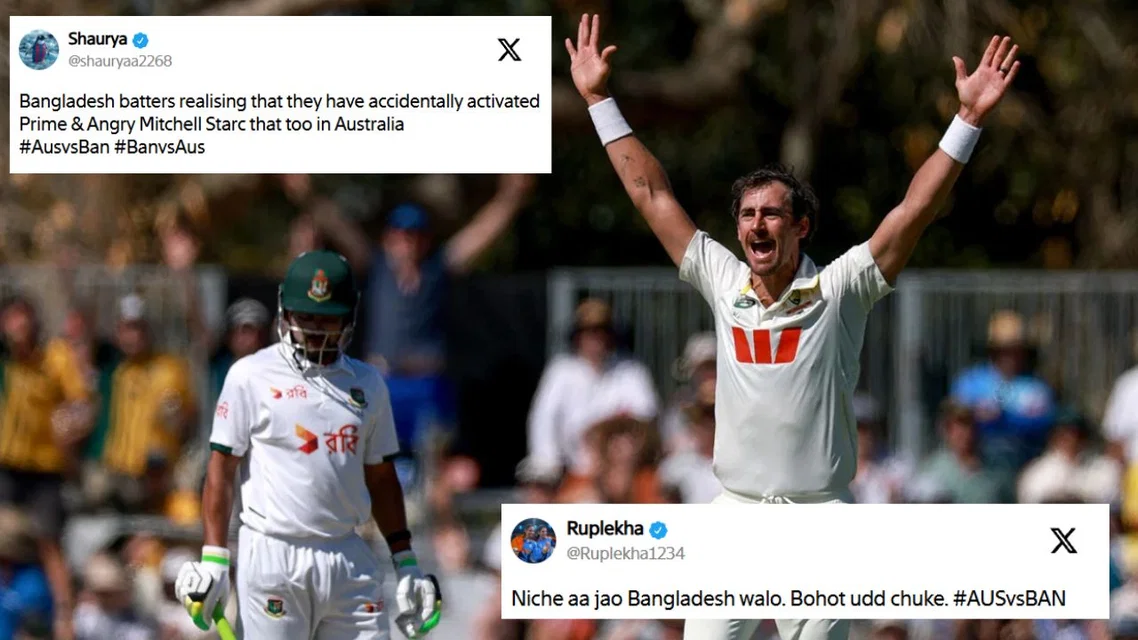 Bangladesh gets trolled for collapse [Source: X and AFP]