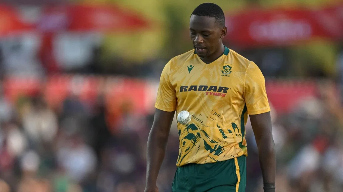 Kagiso Rabada for South Africa (Source: AFP)