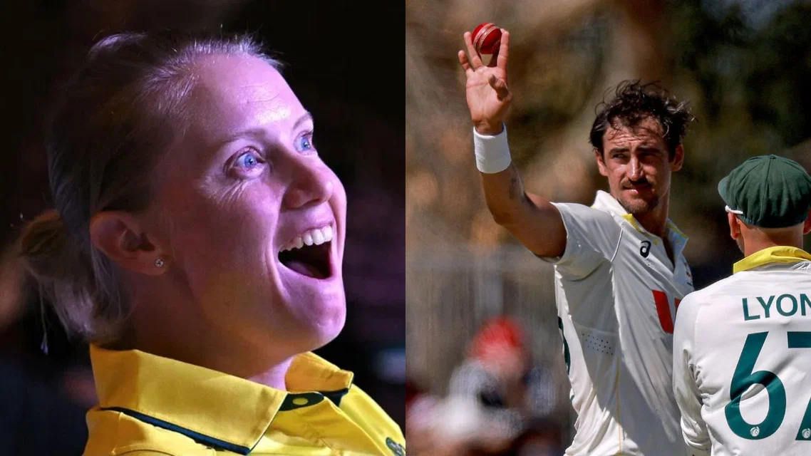 Alyssa Healy Demands Special Treat from Mitchell Starc [Source: AFP]