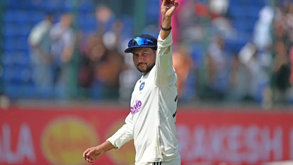 Kuldeep Yadav has just played 19 Tests since his debut [Source: AFP]
