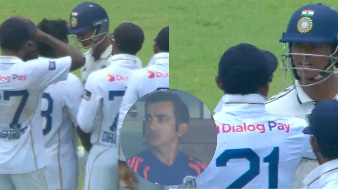 Yashasvi Jaiswal fight with Asitha Fernando Gautam Gambhir reacts. Image Credits: X
