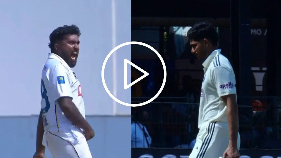 Fernando gives animated send-off to Shubman Gill [Source: Screengrab/SonyLiv]

