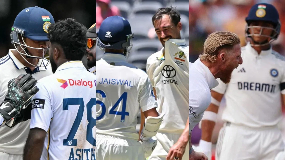 Yashasvi Jaiswal fighting with players [Source: X]