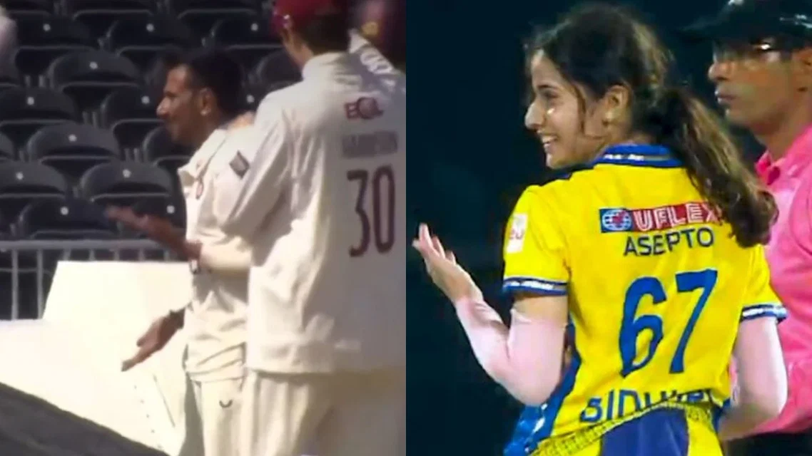 Medhavi Bidhuri Inspires Yuzvendra Chahal's 6-7 Celebration [Source: IG]
