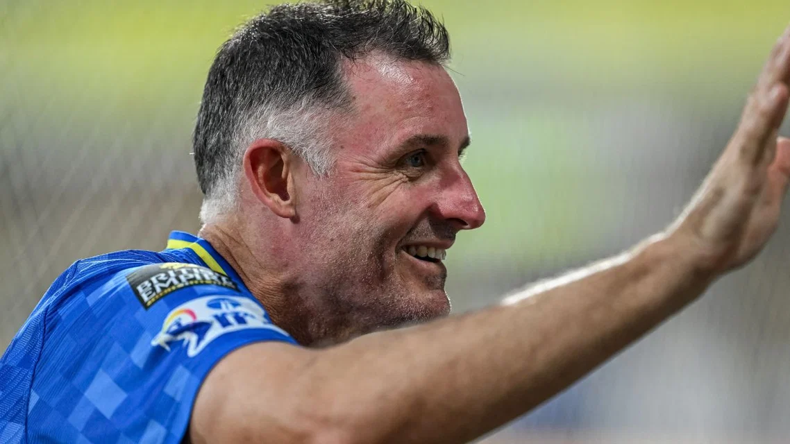Mike Hussey for Australia - (Source: AFP)